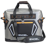 ENGEL HD30 front view showing roomy tote and color contrast for versatile carrying