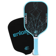 Enigma Pickleball Proto-Ice front view showing striking design and tournament readiness