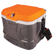 Ergodyne front view of cooler showing rugged hard sided build and portability