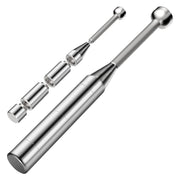 Esayendder front view of adjustable steel Indian clubs showing set and weights for durability