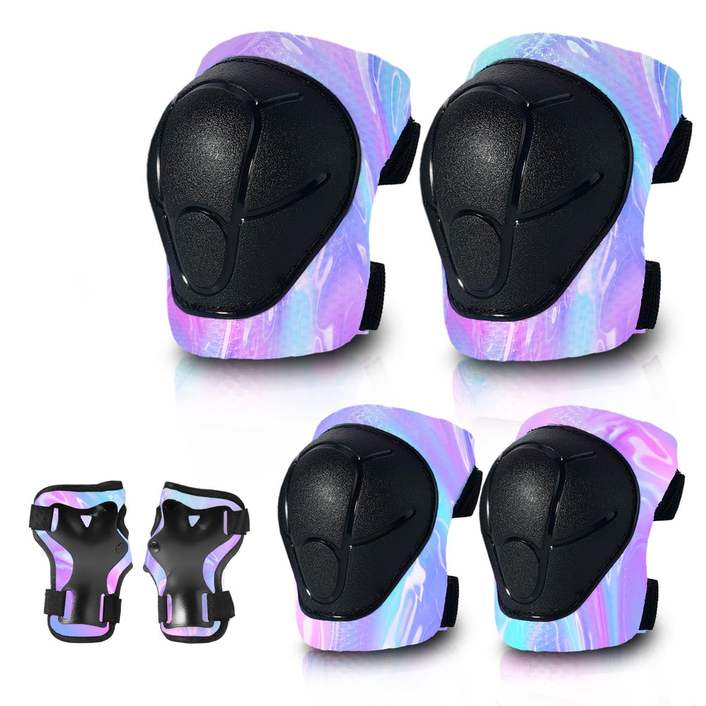 ETEETOW front view of full gradient protective set showing colorful design and coverage