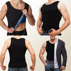 Everfion sauna vest on model in gym demonstrating increased sweat during exercise