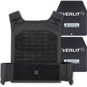 EVERLIT vest front view showing snug fit and balanced load