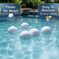 EVERYSWING GOLF ball floating on water demonstrating buoyancy
