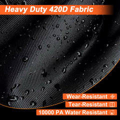 EVRBUL PU silver coating detail reflecting UV rays to reduce fabric fading