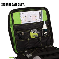 Exalt detachable shoulder strap and padded handle for comfortable carry