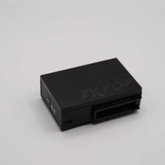 ExFog XT side close-up of fan housing showing durable polycarbonate benefit