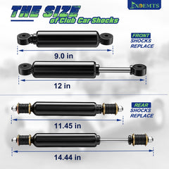 EXOEMTS rear shock installed showing better rear-end damping and reduced noise