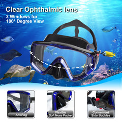 EXP VISION dry-top snorkel detail with valve for drier breathing
