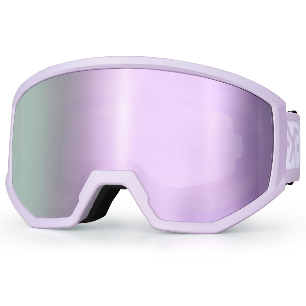 EXP VISION front view showing clear cylindrical lens and full face coverage benefit
