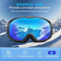 EXP VISION close-up of reflective lens highlighting anti-glare benefit