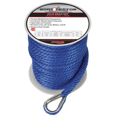 Extreme Max BoatTector front coil royal blue showing full length and easy handling