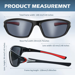 Fabbay side profile highlighting non-slip temple and secure fit advantage