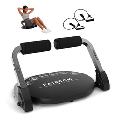 Fairgom front view of ab machine showcasing compact ready-to-use design