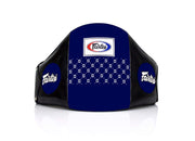 Fairtex BPV1 front view showing full torso protection and professional durability