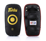 Fairtex KPLC5 front view showing curved profile and brand logo, durable target