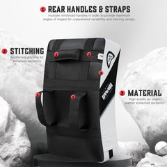 Farabi Sports handle and strap detail showing reinforced grip for stable power control