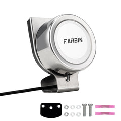 FARBIN horn front view mounted showing rugged exterior and clear signal