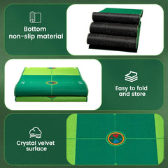 FARROLL folded mat in carry bag for easy transport and storage benefit