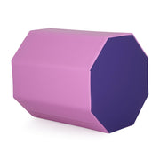 FDW octagon mat front view showing pink surface and safe practice area