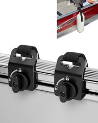 FEATCH front view of fender hanger showing compact design and easy fit