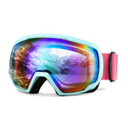 FEISEDY front view of goggles showing sleek frame and lens for clear vision