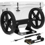 FERUERW front view mounted on cooler showing secure transport benefit