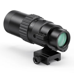 Feyachi front view mounted showing compact profile and stable mount benefit