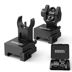 Feyachi S27 front sight profile showing durable aluminum and compact design for reliability