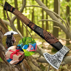 FH TRADERS premium leather sheath protecting blade during transport