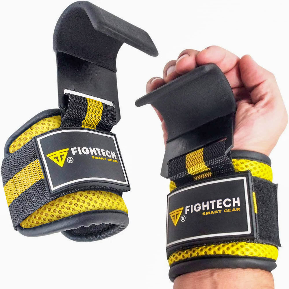 FIGHTECH front view of hooks pair showing robust design and secure fit