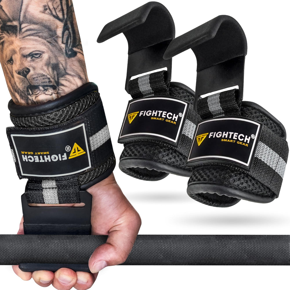 FightTech front view packaging showing product and compact storage benefit