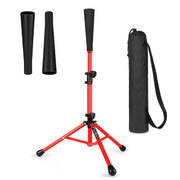 FILOMAX front view of batting tee showing sturdy frame and setup benefit