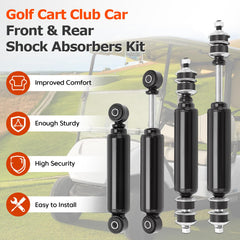 FILTERUP rear shock assembly front view illustrating durable construction and control