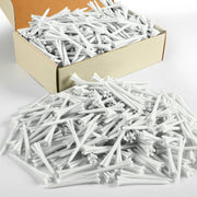 FINGER TEN front packaging showing 500 white unbreakable tees for convenience