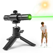 FINGER TEN front view of laser alignment tool showing compact design and brand