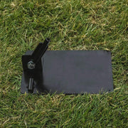 FINGER TEN front view practice plate showing stable base and stick alignment benefit