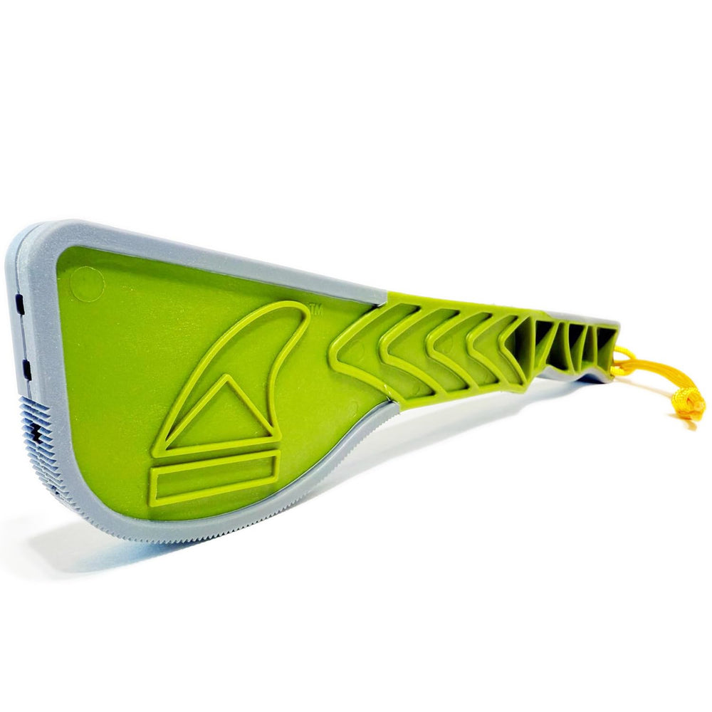 FINPULLER front view showing compact design and travel-ready portability