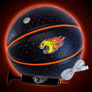 FIREBOMB front view showing orange and black glow for clear night play