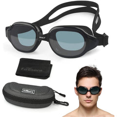 Firesara front packaging showing goggles and protective case for easy storage