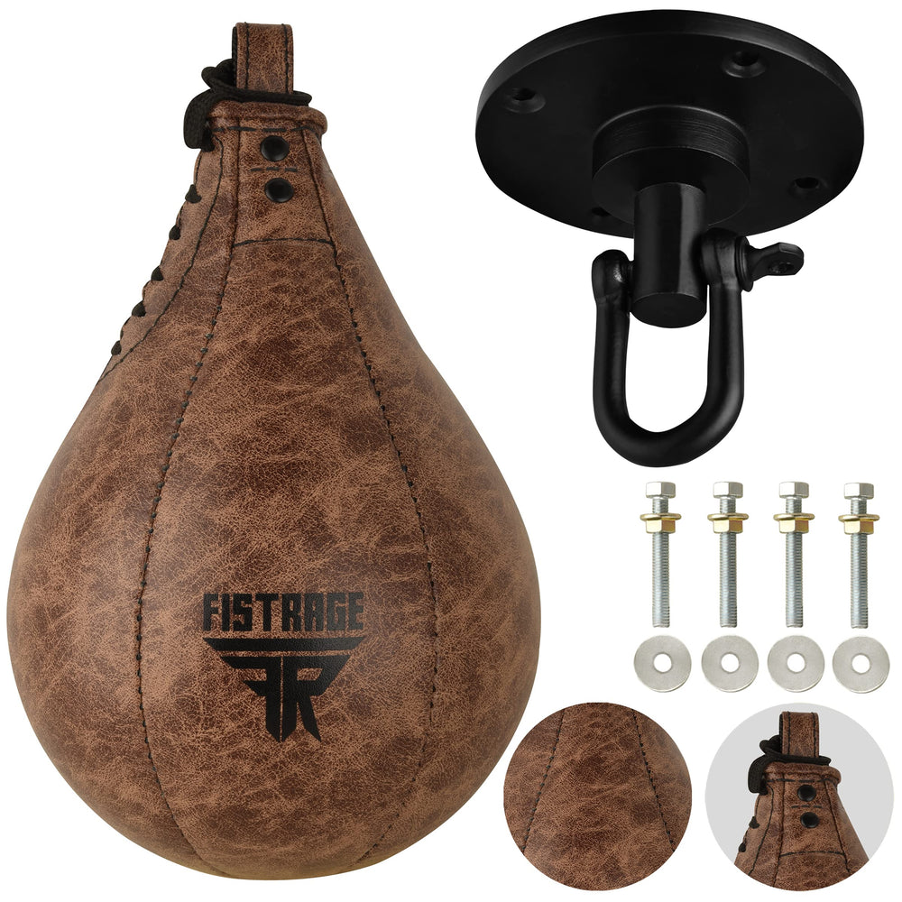FISTRAGE FR speed ball front view showing shape and balance for faster workouts