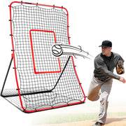 Fitplay Sports front view showing rebounder frame and strike zone for focused practice