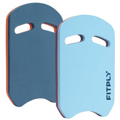 fitply front view of kickboard showing shape and buoyancy benefit