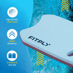 fitply side profile showing foam thickness for stable floatation