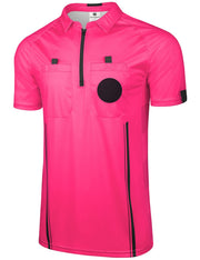 FitsT4 Sports front view pink jersey showing pro fit and breathable fabric