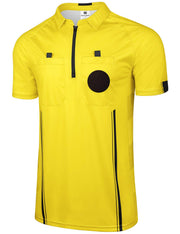 FitsT4 Sports front view yellow jersey showing professional fit and visibility