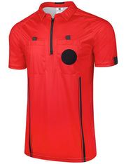 FitsT4 Sports red jersey front view showing professional fit and quick-dry benefit