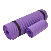Fitvids front view full mat showing purple color and full coverage benefit