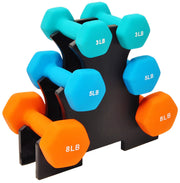 Fitvids Sporzon front view with stand showing organized storage and space-saving benefit