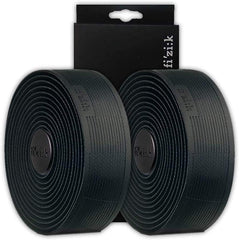 Fizik Vento front packaging showing two black rolls and clear label, improved grip